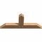 Ekena Millwork Portland Timber Gable Bracket, Western Red Cedar, 48"W x 20"H x 3 1/2"D x 5 1/2"F, 10/12 Pitch GBW048X20X0406POR00SWR - alternate 5